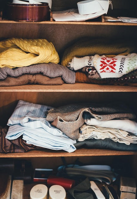 Sorting clothes montessori activity